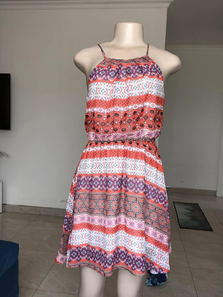 Dress rouge rose