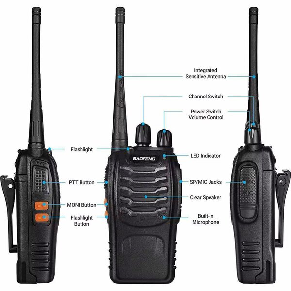 Talkie-walkie Baofeng Pro