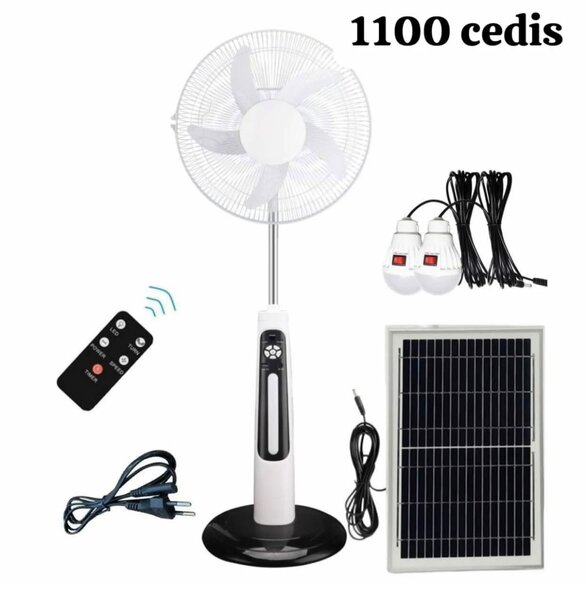 Rechargeable and Solar Fan