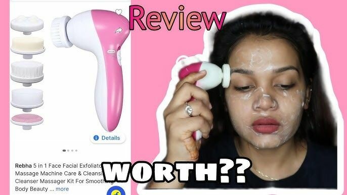 Face washer and massager