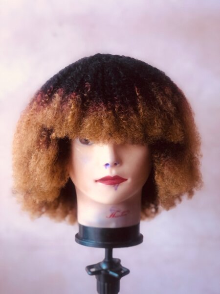 Afro Fringe Wig