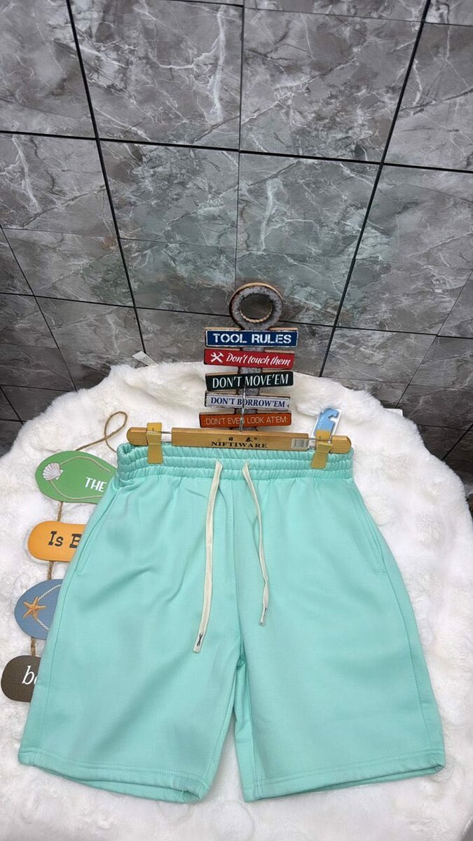 Plain heavy shorts