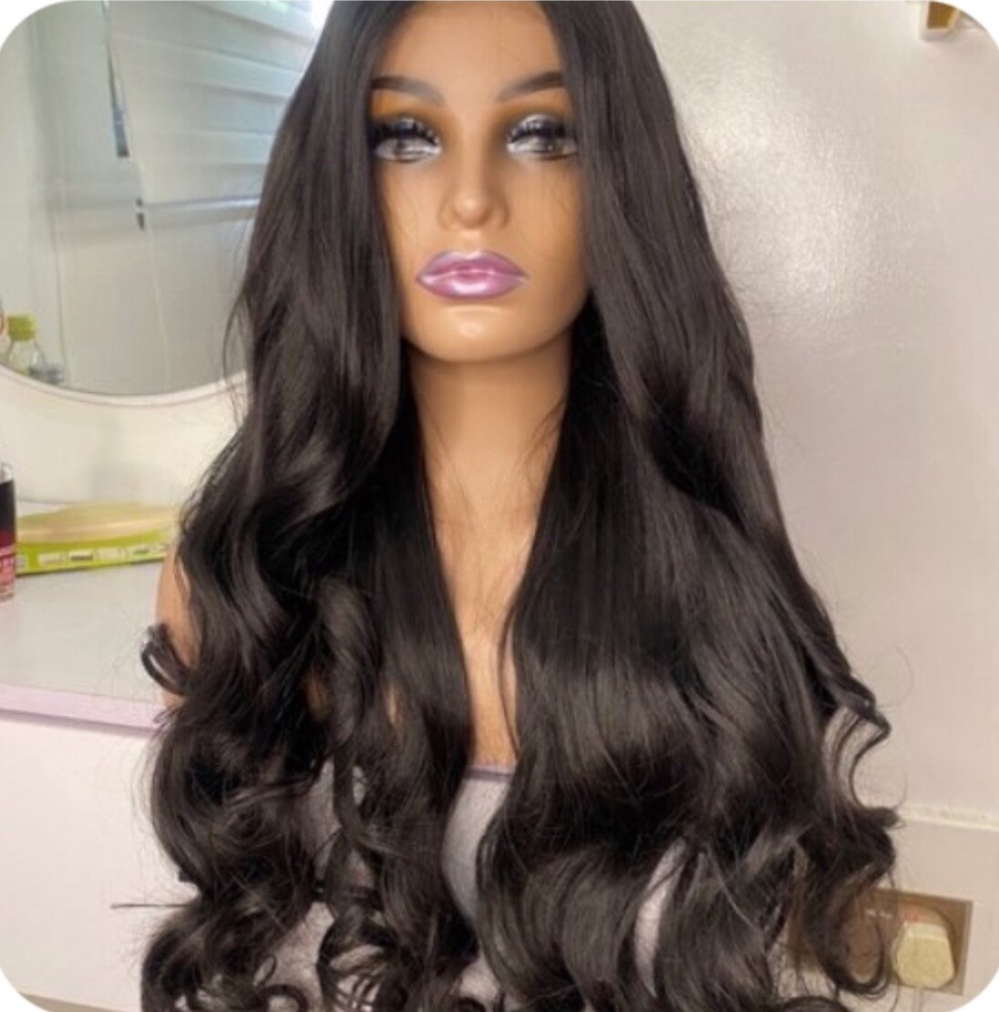Bouncy hair
