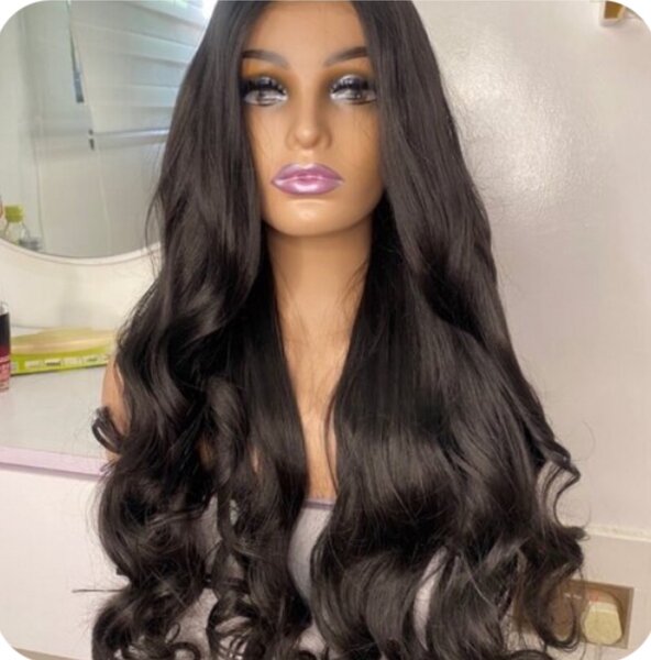 Bouncy hair