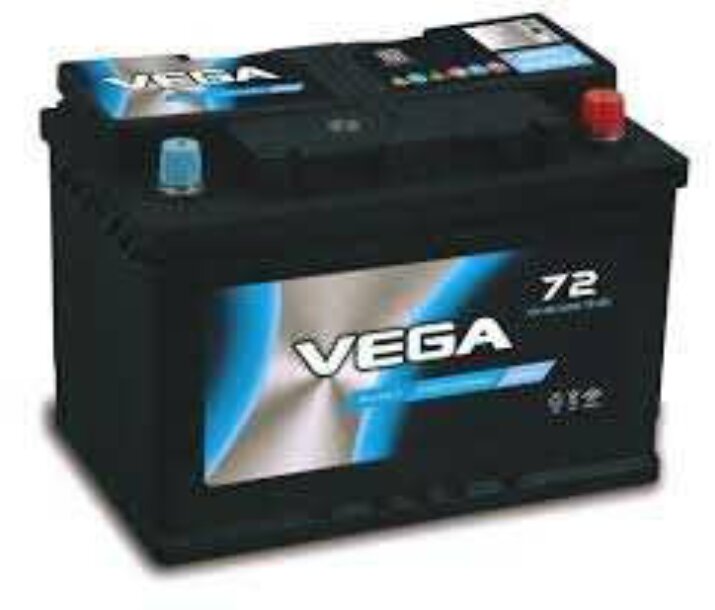 Batterie de voiture VEGA 72Ah