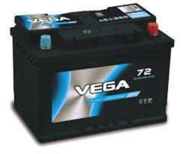 Batterie de voiture VEGA 72Ah