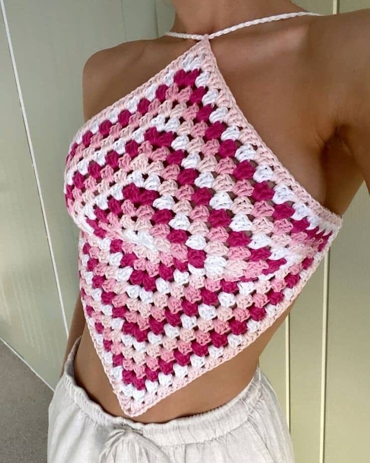 Top en laine