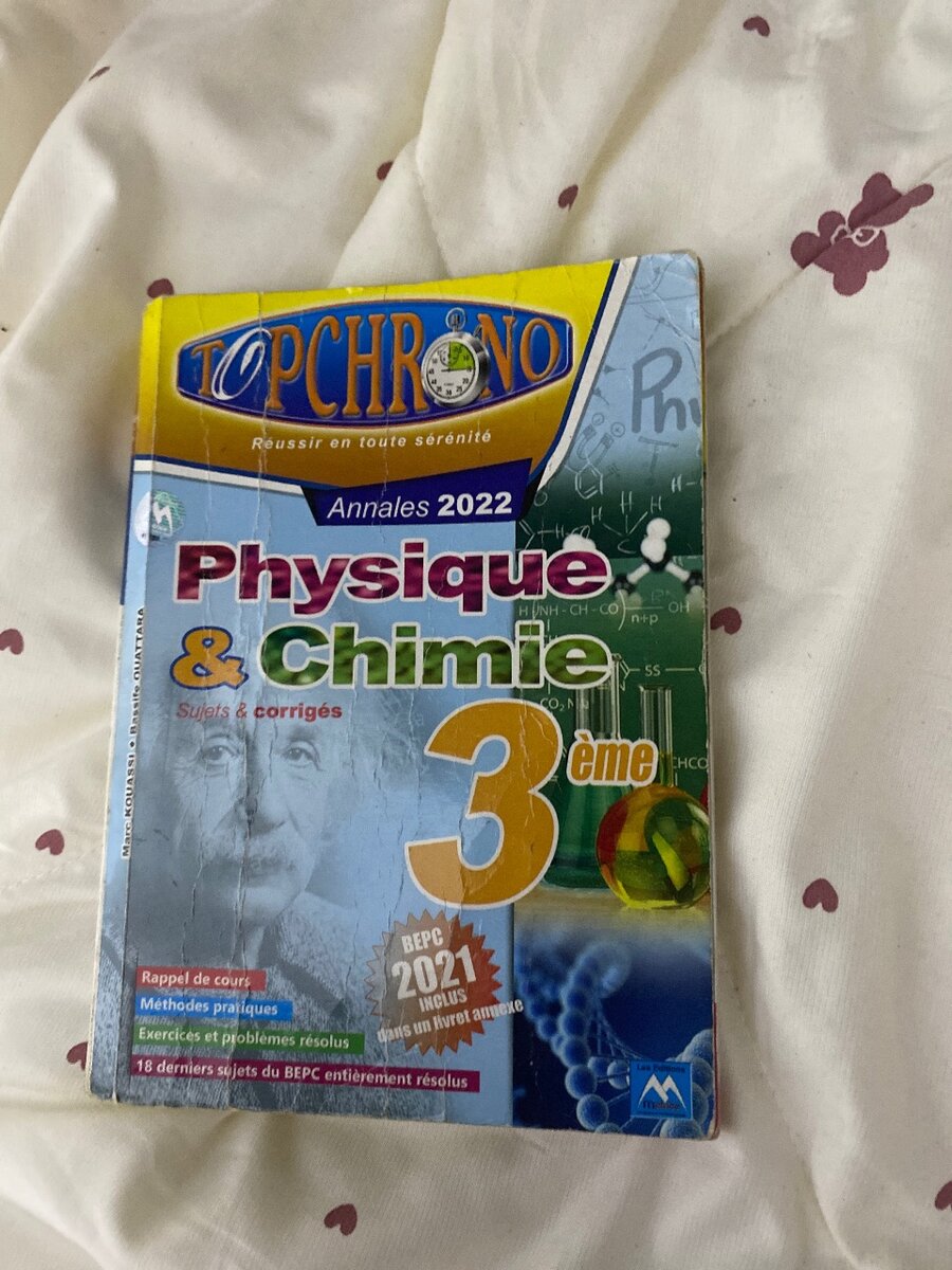 TopChrono Physique & Chimie 3ème