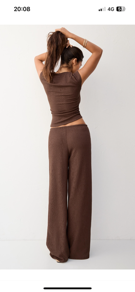 Ensemble Décontracté Femme Marron