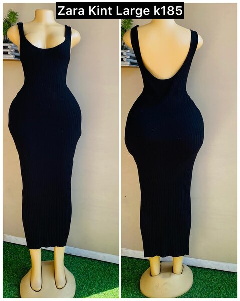 black dress