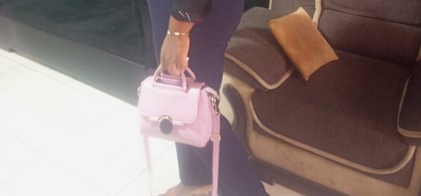 Sac à main rose