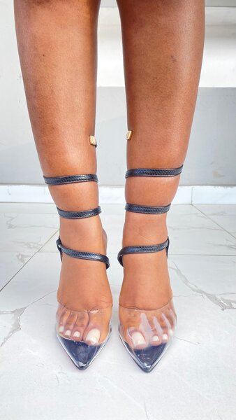 Perspex shoes