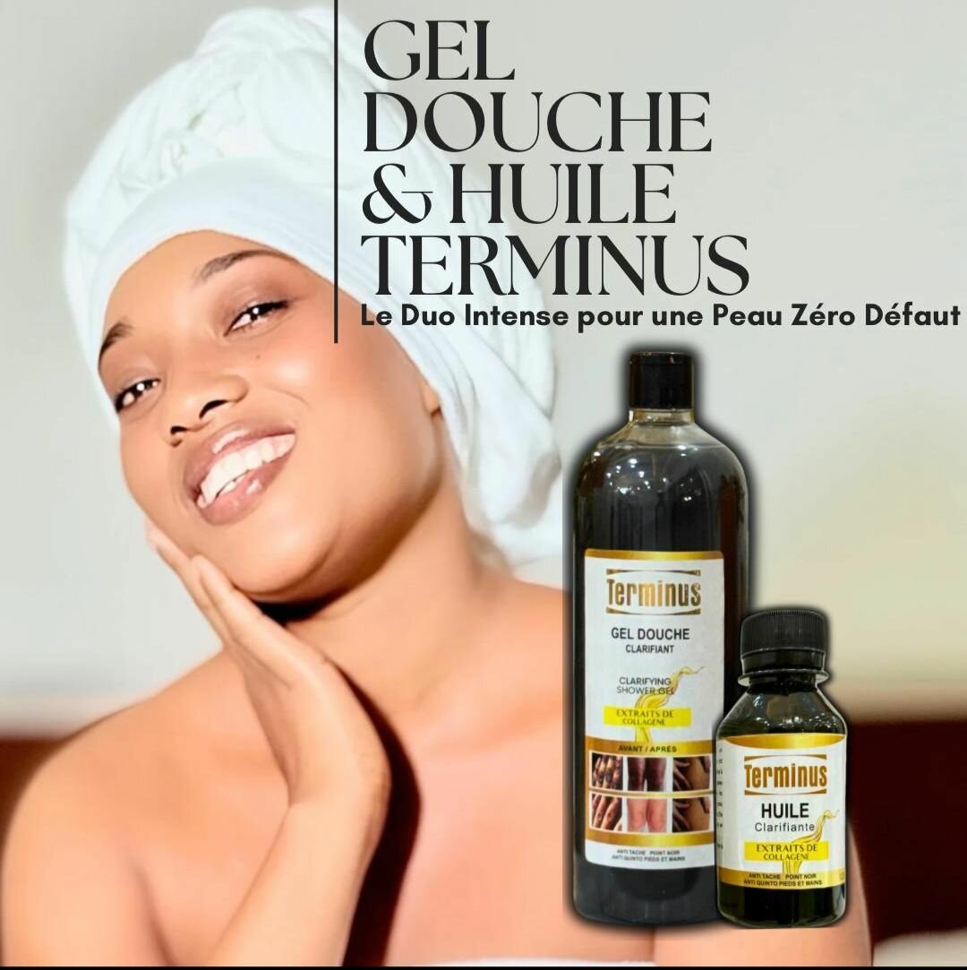 Gel douche terminus avec huile