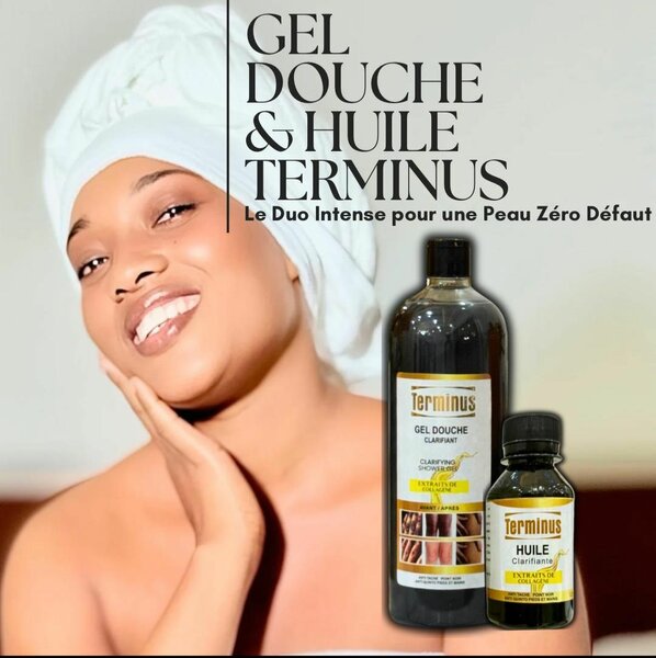 Gel douche terminus avec huile
