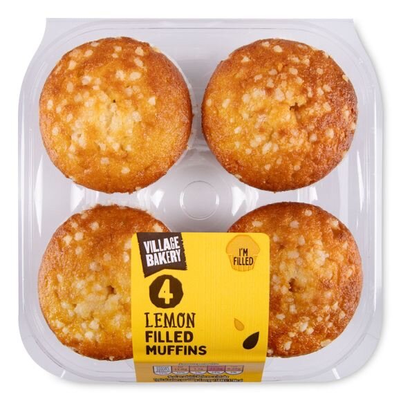 Village Bakery ChunkY Muffins 4 Pack - 4 Flavours Available