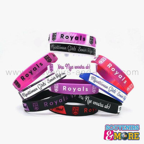 Debossed wristbands