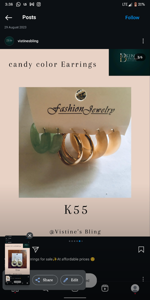 Earrings