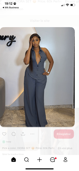 Tenue femme