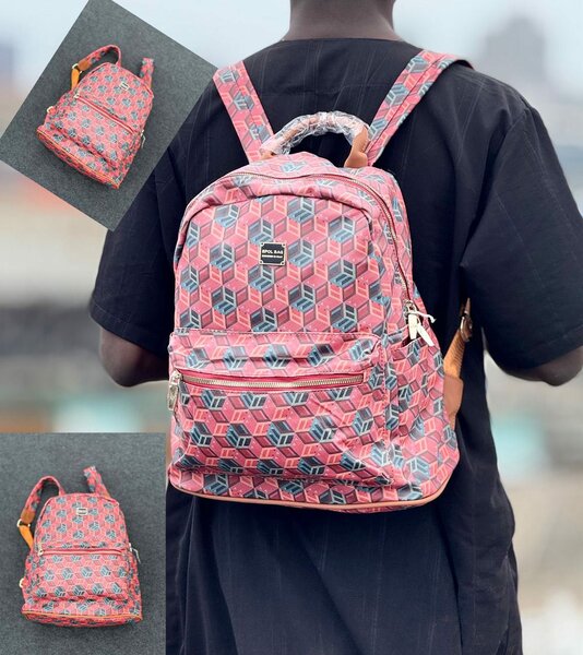 Sac à dos élégant imprimé