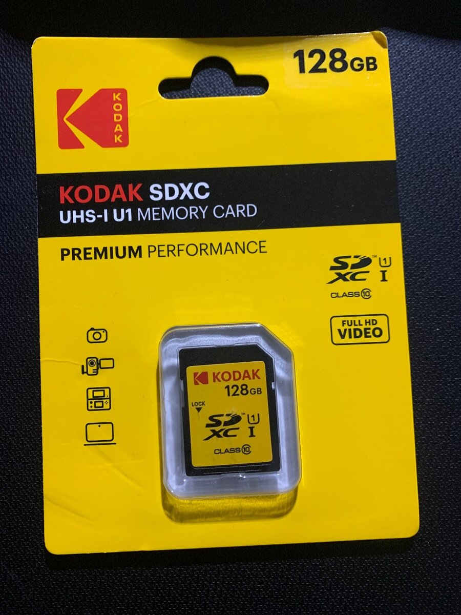 Kodak 128GB Carte memoire