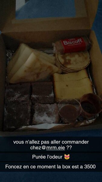Boxs de gourmandise