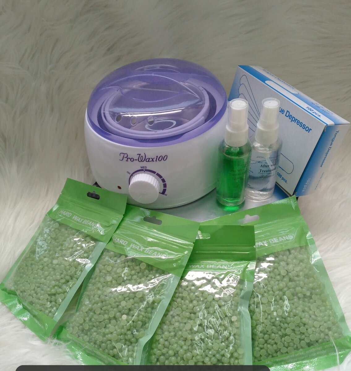 Kit épilation à la cire
