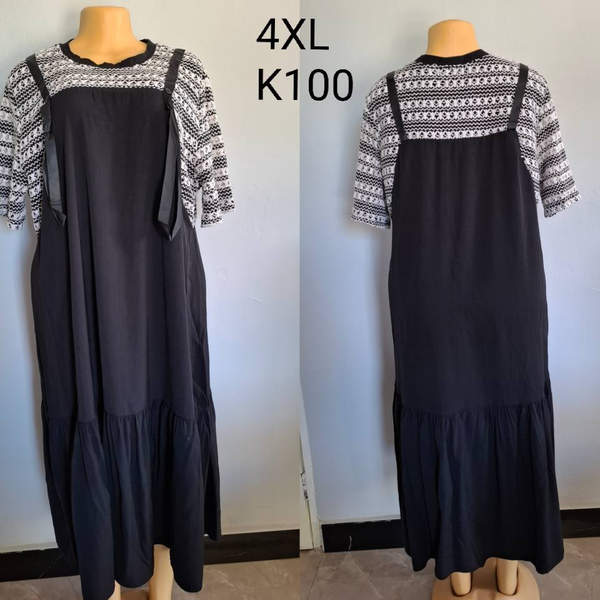 Robe gris noir