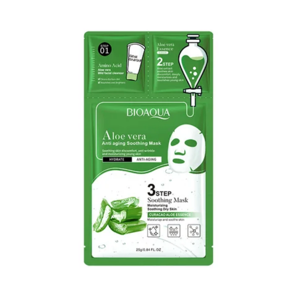3 Masque Anti-Âge Aloe Vera
