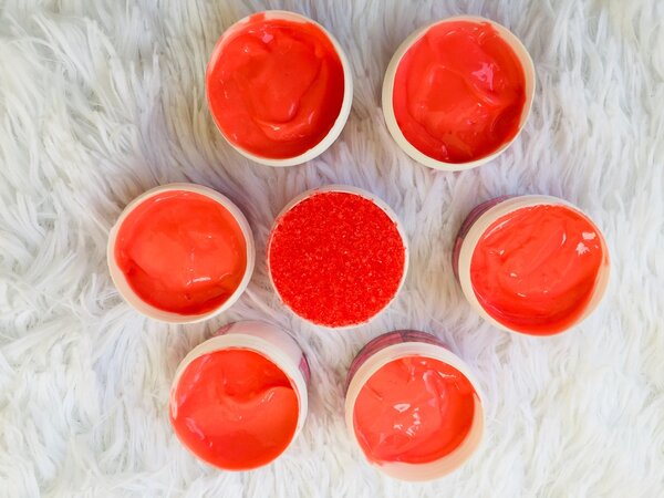 Produit de lèvre rose