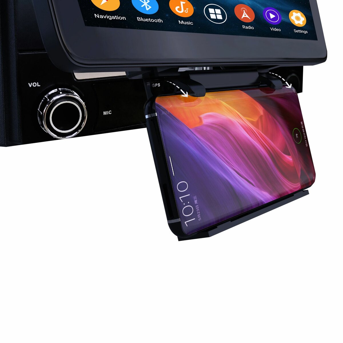 10.1" Adjustable Screen Universal 2 Din PX6 4G+64G
