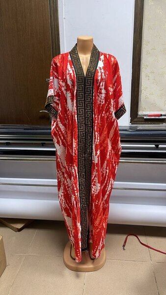 Robe et boubou féminin