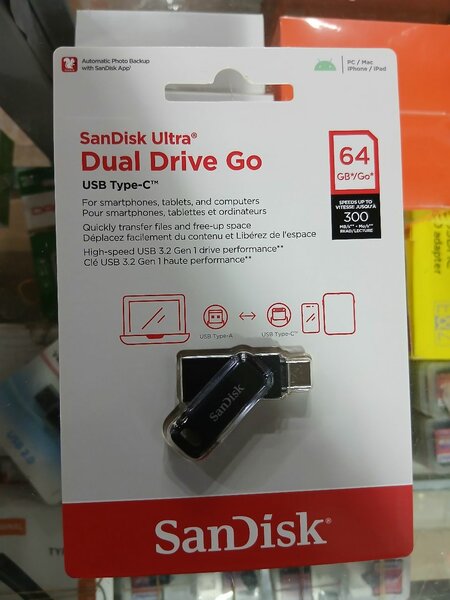 SanDisk Dual Drive Go 64GB