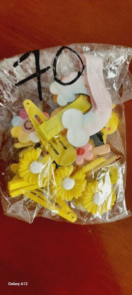 girls hair clip on