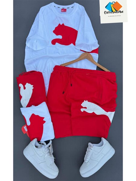 Un ensemble de vêtements pour hommes beaux et stylés (haut, bas)