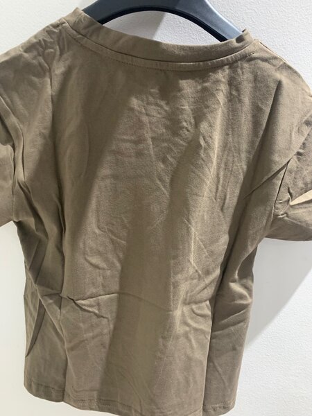 T-shirt marron Snoopy