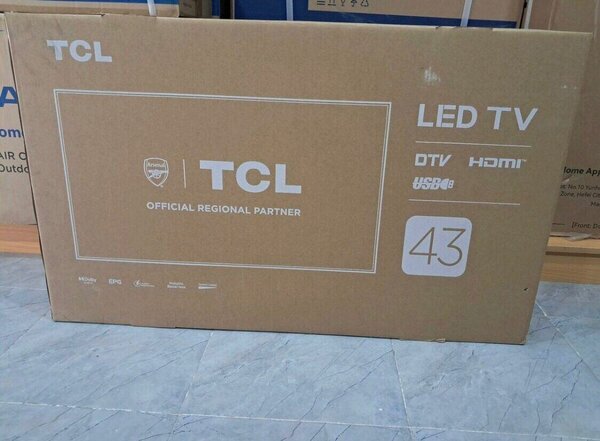 TCL 43inches television smart