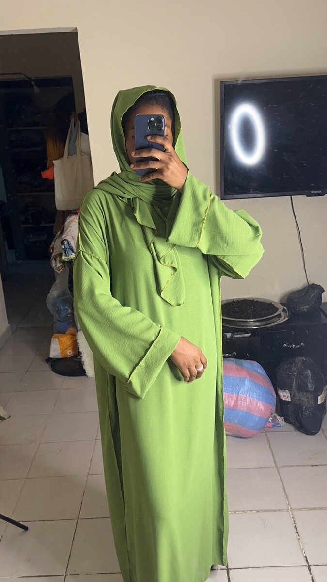 Boubou et voile