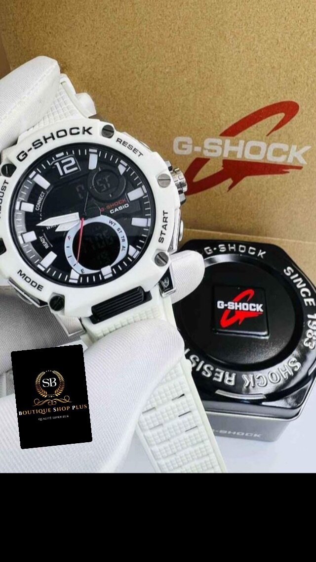 Montre G-SHOCK CASIO authentique bracelet en gomme sous-mari