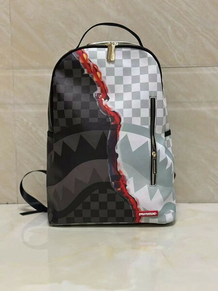 Sac à dos tendance damier