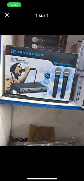Microphones sans fil Sennheiser