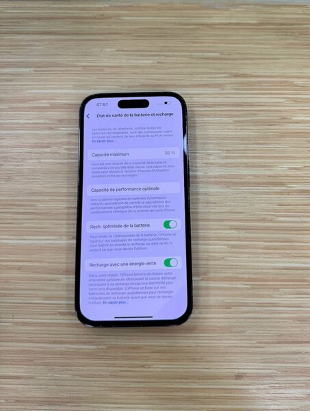iPhone 128GB Noir