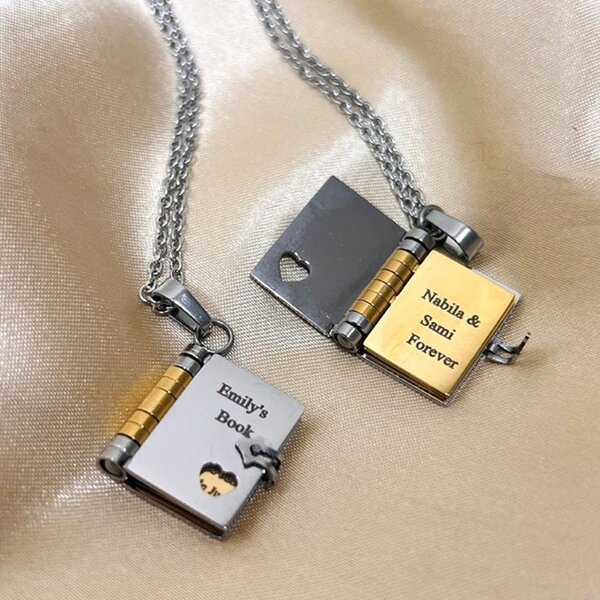 Book Necklace