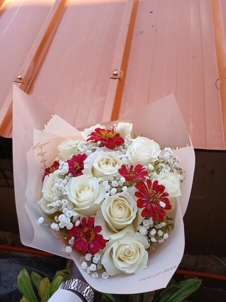 Rose naturelles