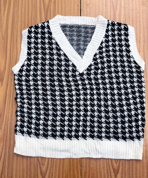 Sweater vest.