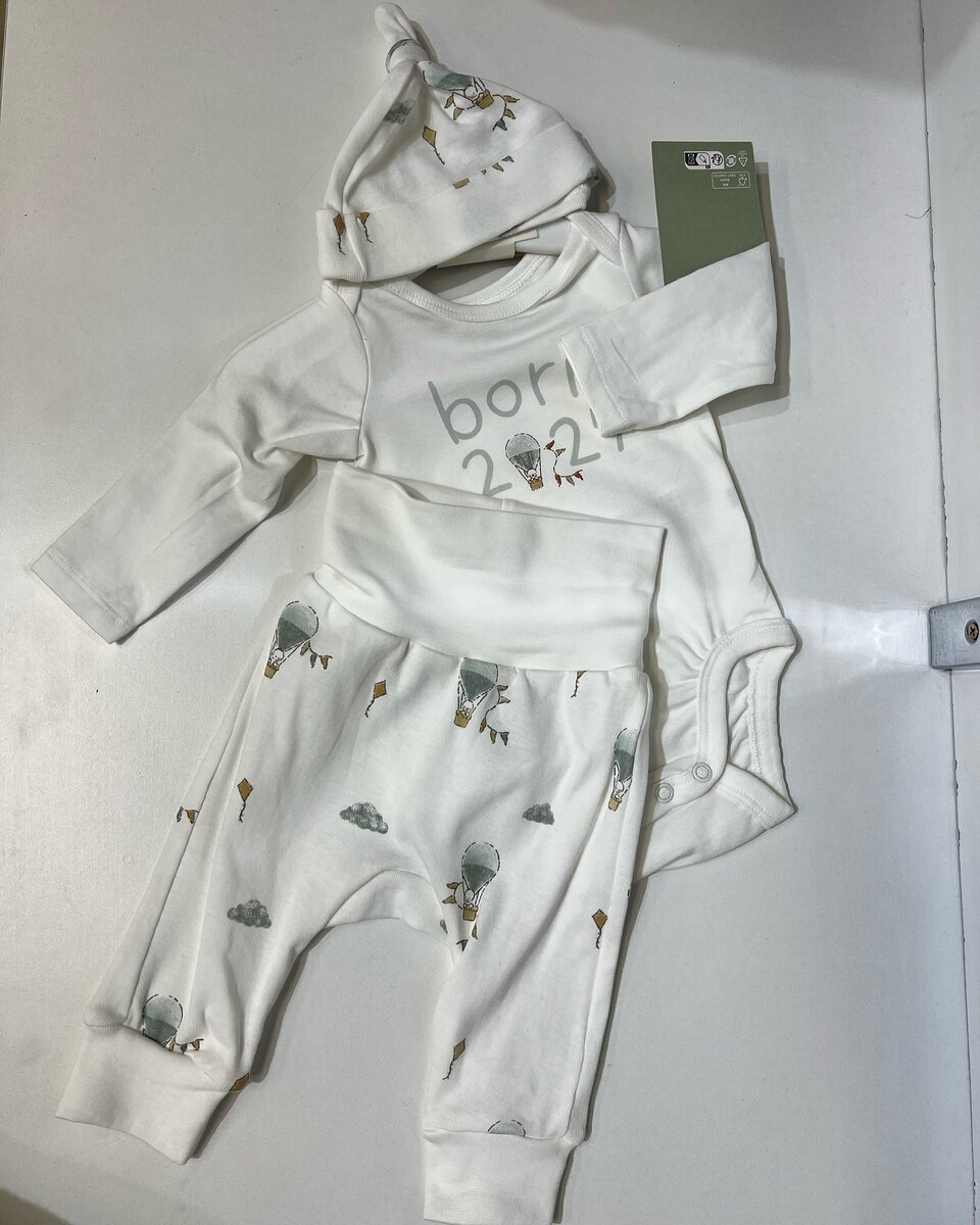 тройки для новорождённых от бренда H&M