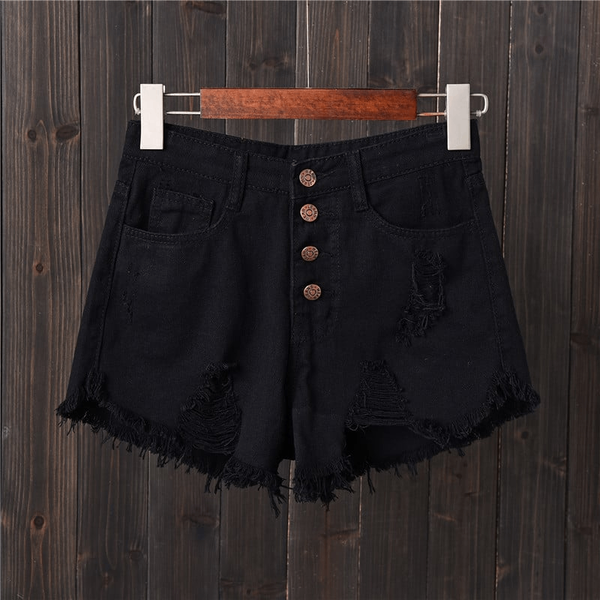 Denim shorts