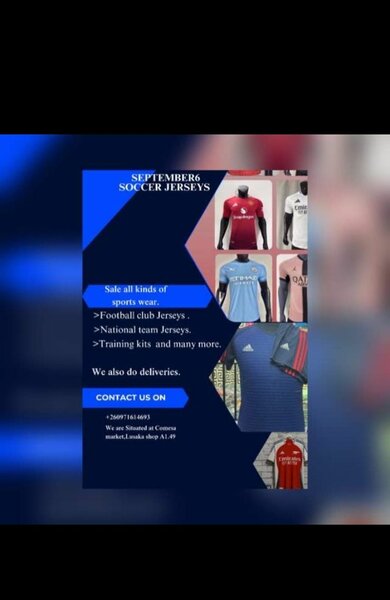 Sept soccer jerseys 