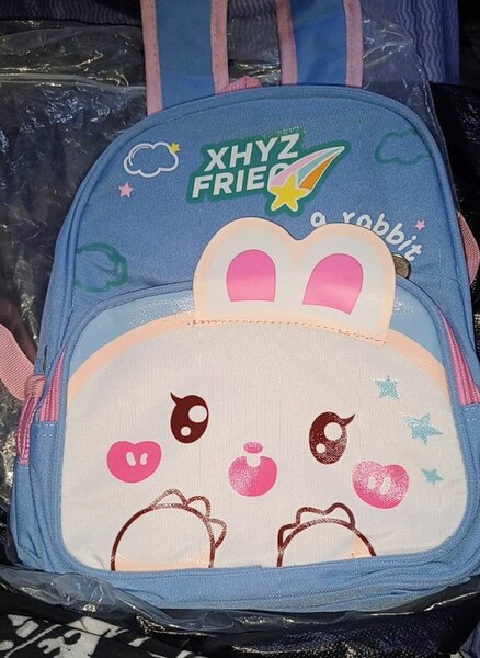 Sac à dos enfant lapin rose