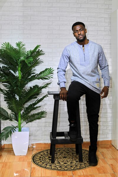 Chemise Azur
