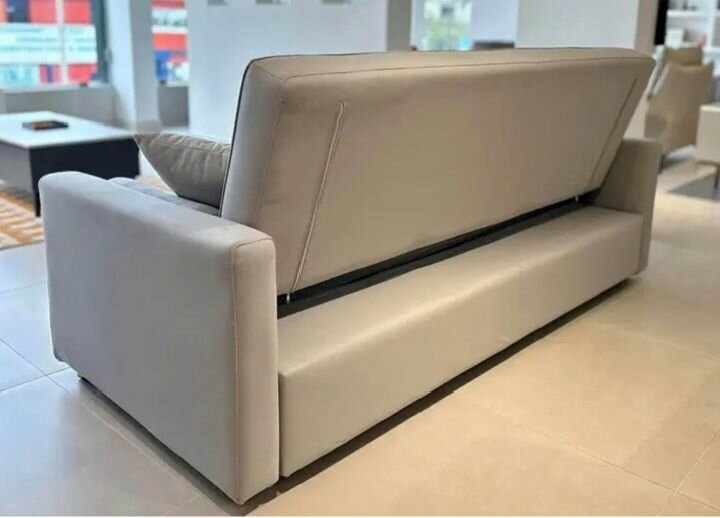 Canapé-lit moderne beige